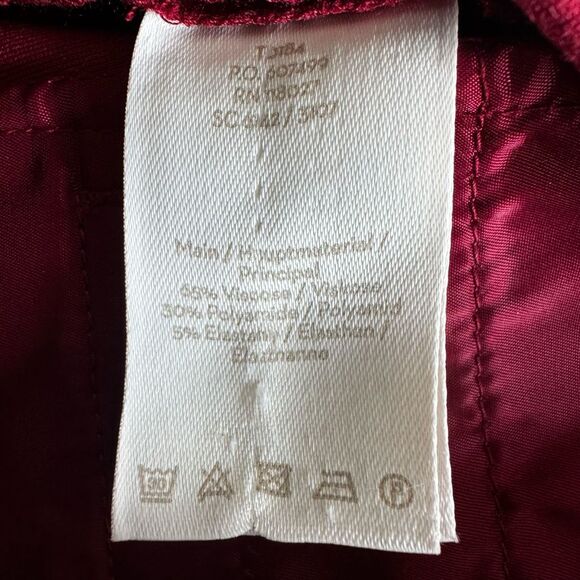 Boden Ponte Wide Leg Cullotes Red Size 4 - Picture 8 of 8